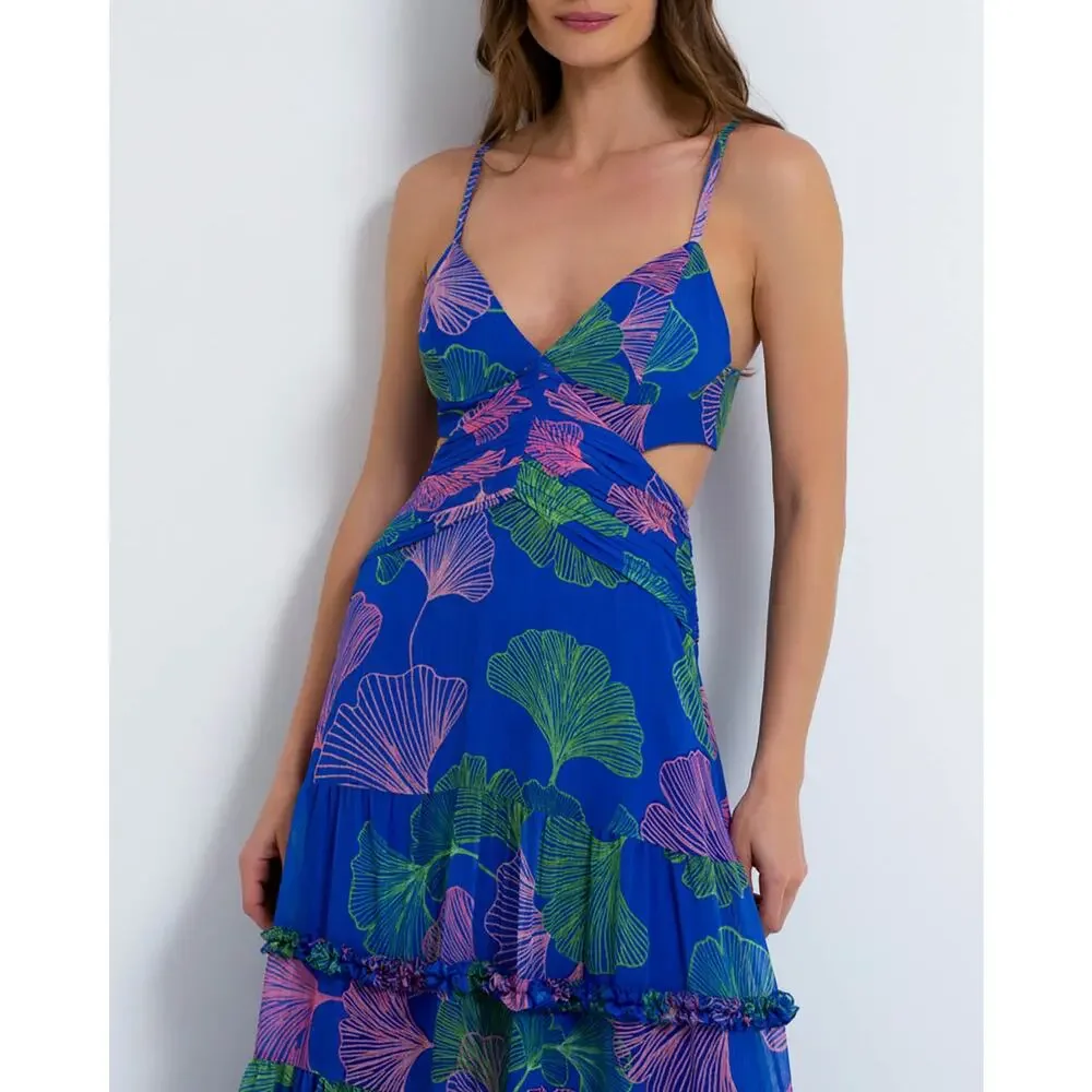 PatBO | Dresses | Patbo Ocean Leaf Vneck Sleeveless Maxi Dress Blue Green Womens Size 2 Nwt | Poshmark PatBO | Dresses | Patbo Ocean Leaf Vneck Sleeveless Maxi Dress Blue Green Womens Size 2 Nwt | Poshmark